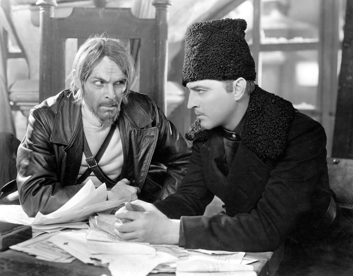 Tempest (1928) Directed by Sam Taylor Shown from left: Boris de Fast, John Barrymore